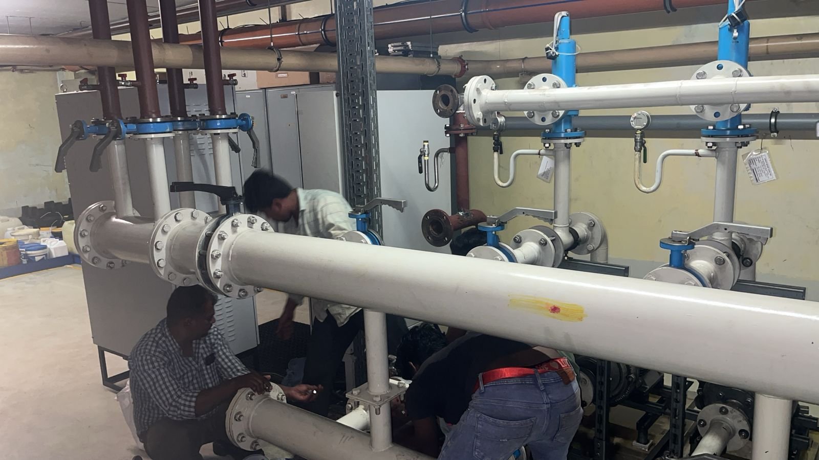 Industrial fabrication and installation work delivered by VSS Enterprises
